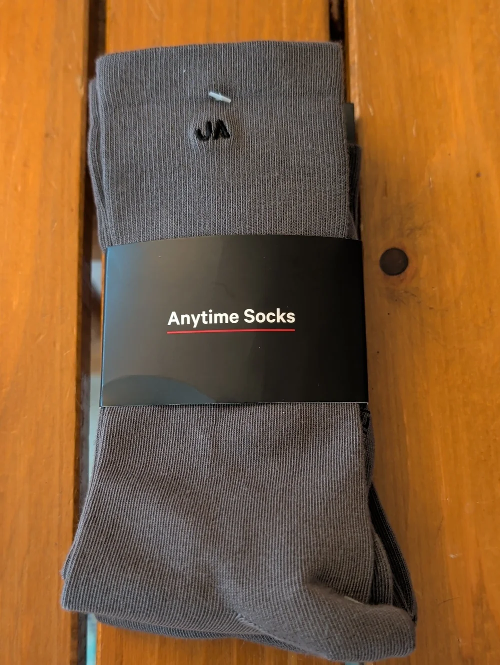 Men’s Jack Archer Crew Socks in Charcoal Gray OSFM